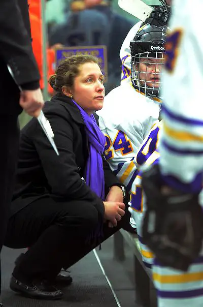 Williams coach Meghan Gillis Williams coach Meghan Gillis (Tim Brule)