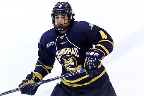 Photo By: Shelley M. Szwast Connor Clifton (Quinnipiac - 4). (Shelley M. Szwast)