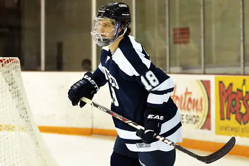 Photo By: Dan Hickling The well-traveled Stephen Collins has come home to play for Geneseo and has led the Knights to an impressive first half. (Dan Hickling)