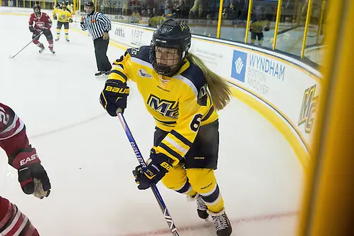Paige Voight against St. Cloud State on Oct. 2, 2015 Paige Voight against St. Cloud State on Oct. 2, 2015 (Mike Gridley/Photo: Mike Gridley)