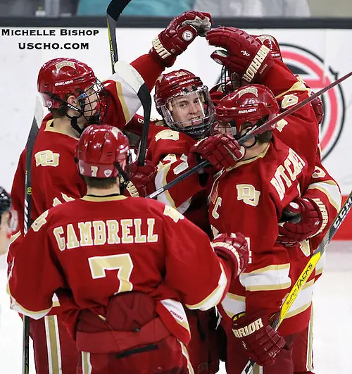 Photo By: Michelle Bishop Denver beat Omaha 4-2 Friday night at Baxter Arena. (Photo by Michelle Bishop) (Michelle Bishop)