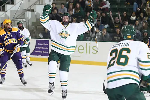 Oswego celebrates a goal Oswego celebrates a goal (Tim Brule)