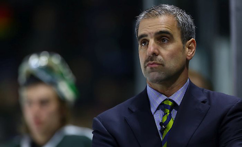 Photo By: matthew_mitchell Michigan State coach Tom Anastos (matthew_mitchell)