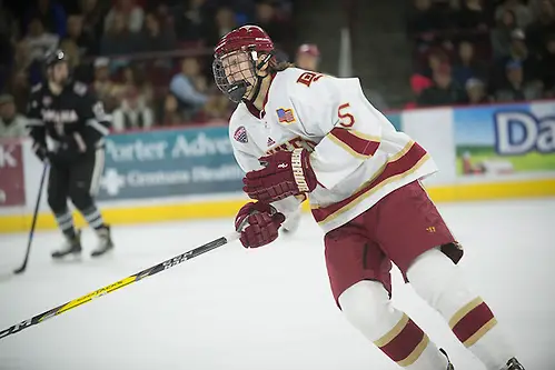 Henrik Borgström of Denver. Henrik Borgström of Denver. Omaha vs. Denver at Magness Arena, 01/27/17. (Candace Horgan)