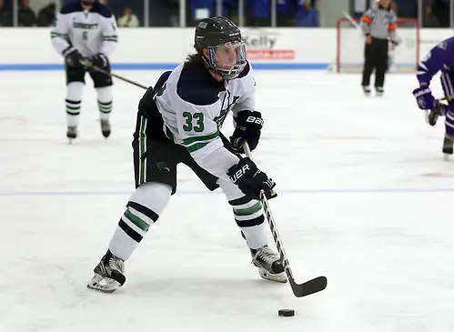 Tommy Besinger of Endicott Sophomore Forward Tommy Besinger #33 Tommy Besinger of Endicott (David Le/Endicott College/Endciott Athletics)