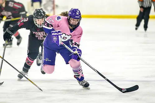 Kara Violette of Holy Cross, one of the tri-captains. Kara Violette of Holy Cross, one of the tri-captains. (Mark Seliger)