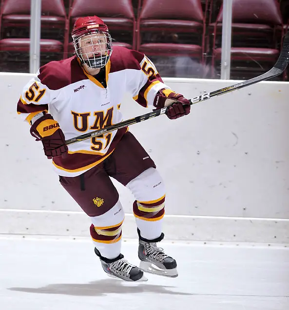 Photo By: Brett Groehler Minnesota-Duluth forward Pernilla Winberg. (Brett Groehler)