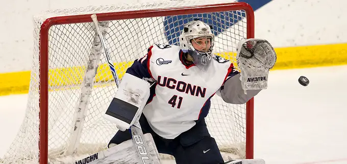 Annie Belanger of Connecticut Annie Belanger of Connecticut (Connecticut Athletics)