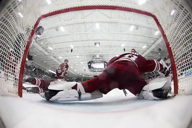 NOV10_2018_UMASS_PC_1359 PROVIDENCE, RI - NOVEMBER 10: UMass visits Providence College during NCAA hockey at the Schneider Arena on November 10, 2018 in Providence, Rhode Island. (Photo by Rich Gagnon) (Rich Gagnon)
