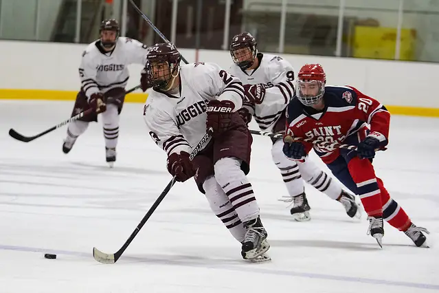 Alex Rodriguez of Augsburg Augsburg Hockey vs St. Mary's 11-16-2018 Alex Rodriguez of Augsburg (Kevin Healy/Photo by Kevin Healy for Augsburg)