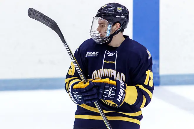 Photo By: Shelley M. Szwast Chase Priskie (Quinnipiac - 13). (Shelley M. Szwast)