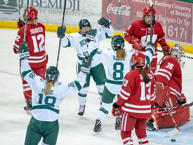 Bemidji women's hockey Bemidji women's hockey (Bemidji State Athletics)