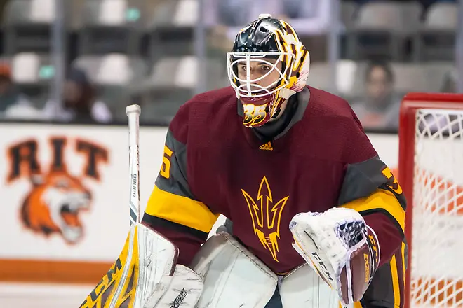 Photo By: 2019 Omar Phillips Joey Daccord (35 - Arizona State) (2019 Omar Phillips)