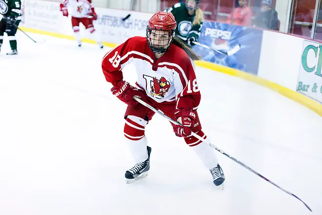 Courtney Moriarty of Plattsburgh Courtney Moriarty of Plattsburgh (Noah Fallis/Plattsburgh Athletics)