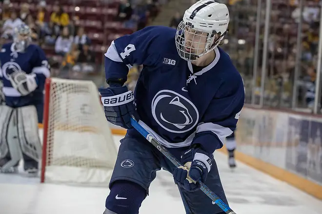 Penn State vs University of Minnesota 4 Jan 19: The University of Minnesota Golden Gophers host the Penn State University Nittany Lions in B1G matchup at 3M at Mariucci Arena in Minneapolis, MN (Jim Rosvold)
