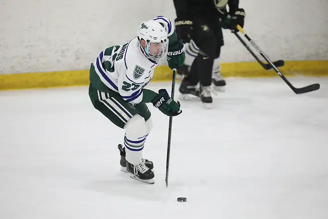 Photo By: Ed Mailliard Mercyhurst men's hockey, March 8, 2019. Photo by Ed Mailliard. (Ed Mailliard)