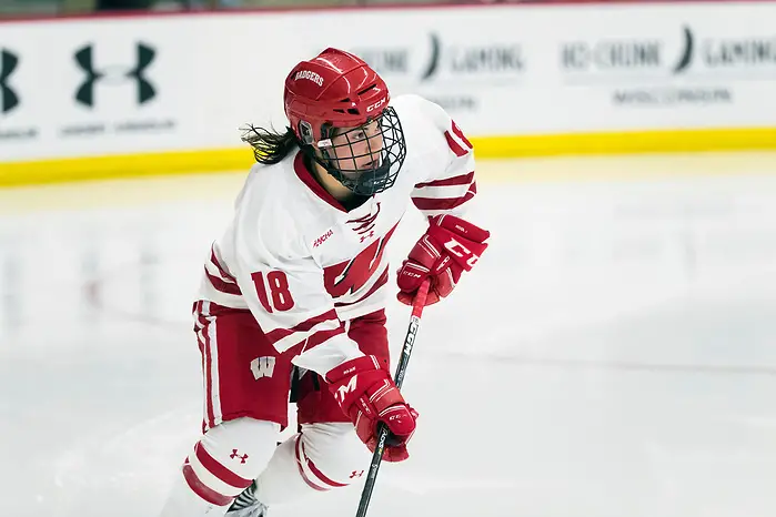 Abby Roque of Wisconsin Abby Roque of Wisconsin. (Photo by David Stluka) (David Stluka)