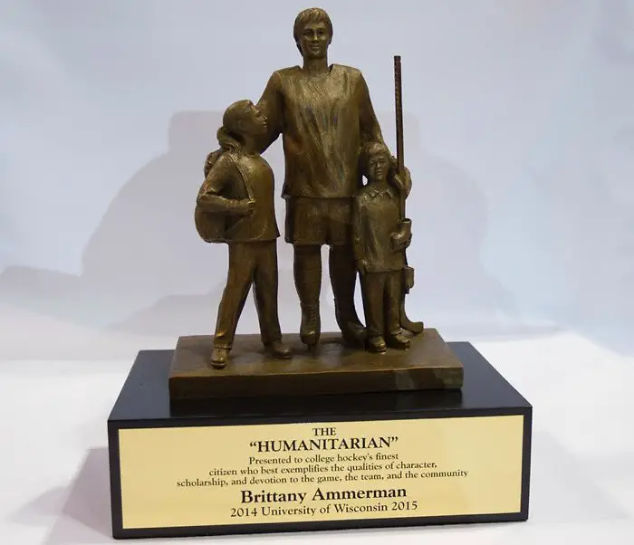 Photo By: Jim Rosvold A new version of the Humanitarian Award debuted in 2015. (Jim Rosvold)