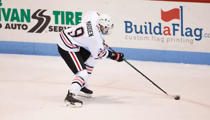 PC_NU_JAN312020_1326 BOSTON, MA - JANUARY 31: Tyler Madden #9 of the Northeastern Huskies. The Providence College Friars visit the Northeastern Huskies during NCAA men's hockey at Matthews Arena on January 31, 2020 in Boston, Massachusetts. (Photo by Rich Gagnon/USCHO) (Rich Gagnon)